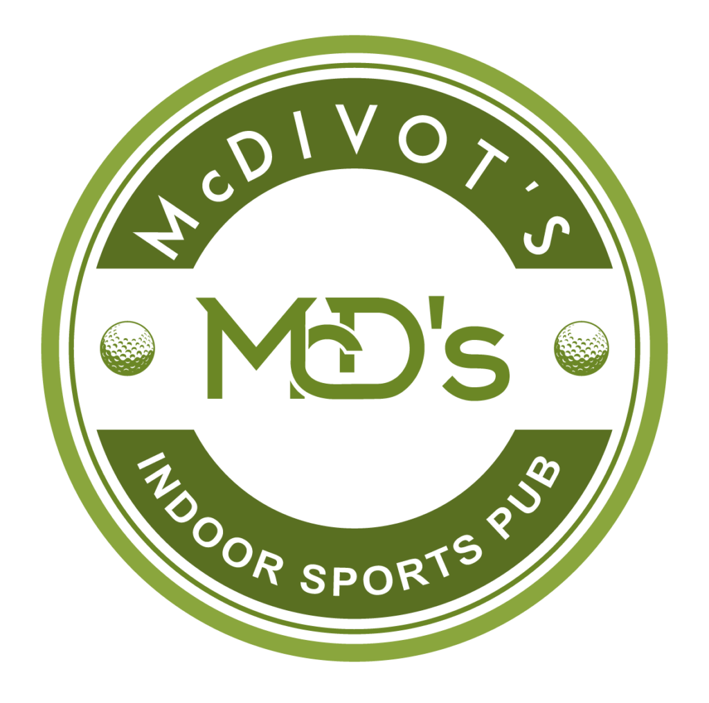 McDivot's Indoor Sports Pub Logo