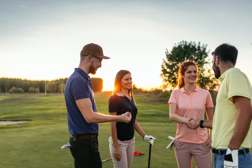 social benefits improve your golf game